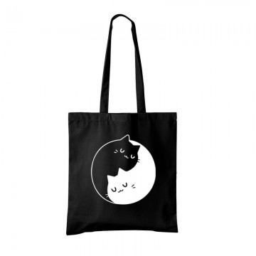 Yin Yang Cats Bevásárló Táska