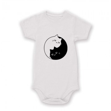 Yin Yang Cats Baby Body