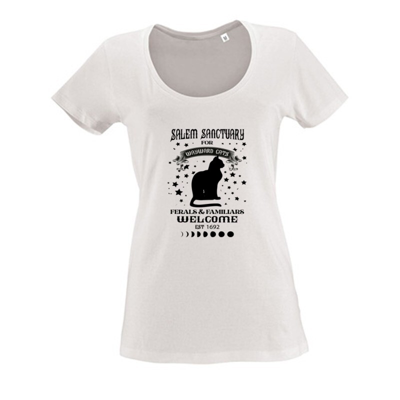Salem Sanctuary Női O Nyakú Póló