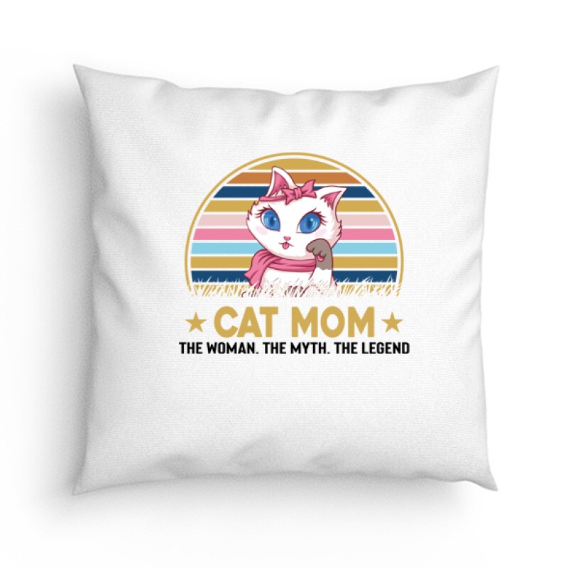 Cat mom the Legend Párna