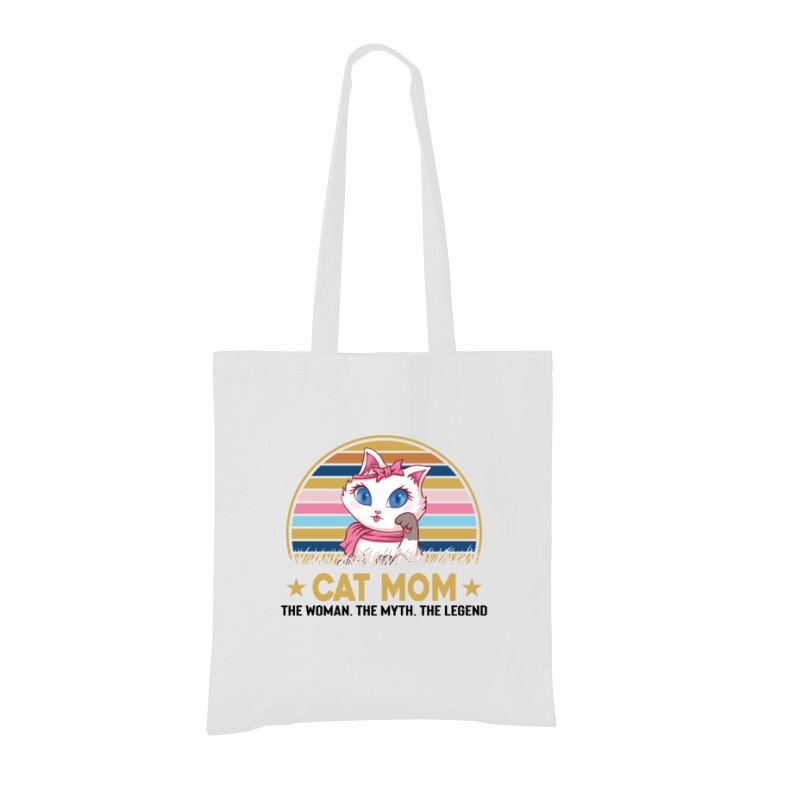 Cat mom the Legend Bevásárló Táska