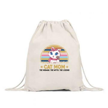 Cat mom the Legend Hátizsák