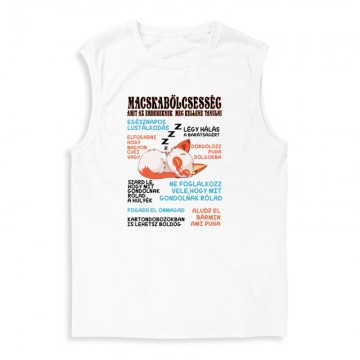 Macska Bölcsesség Férfi Trikó