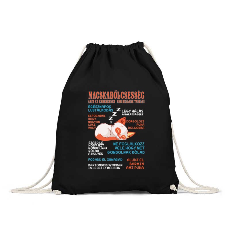 Macska Bölcsesség Hátizsák
