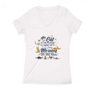Every morming Női V Kivágott póló