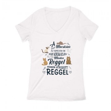 Az egyetlen ok Női V Kivágott póló