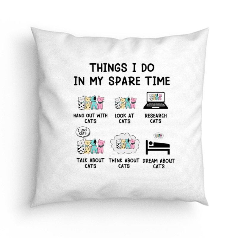 Things i do in my spare time Párna