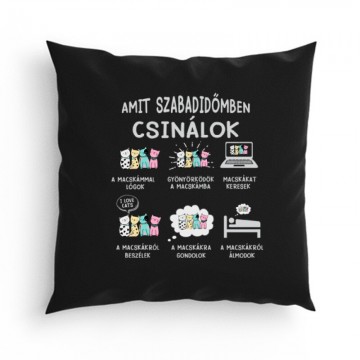 Amit szabadidőmben csinálok Párna