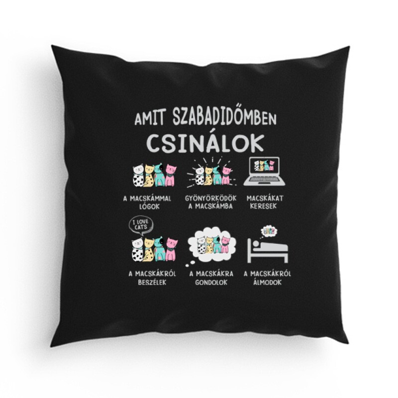 Amit szabadidőmben csinálok Párna