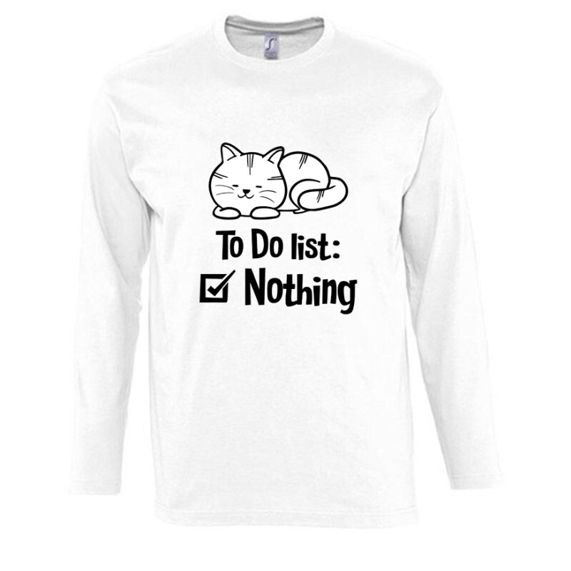 To Do List Hosszú Ujjú Póló