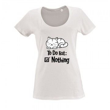 To Do List Női O Nyakú Póló