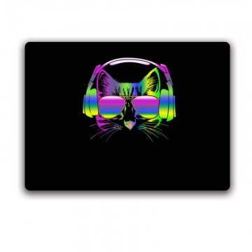 Rainbow music cat Egérpad