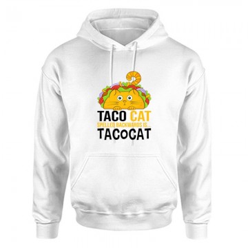 Taco Cat Unisex Kapucnis Pulcsi