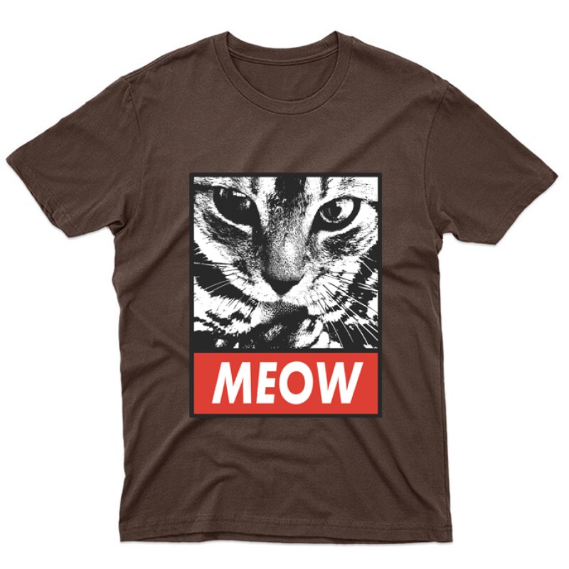 Meow picture Unisex Póló