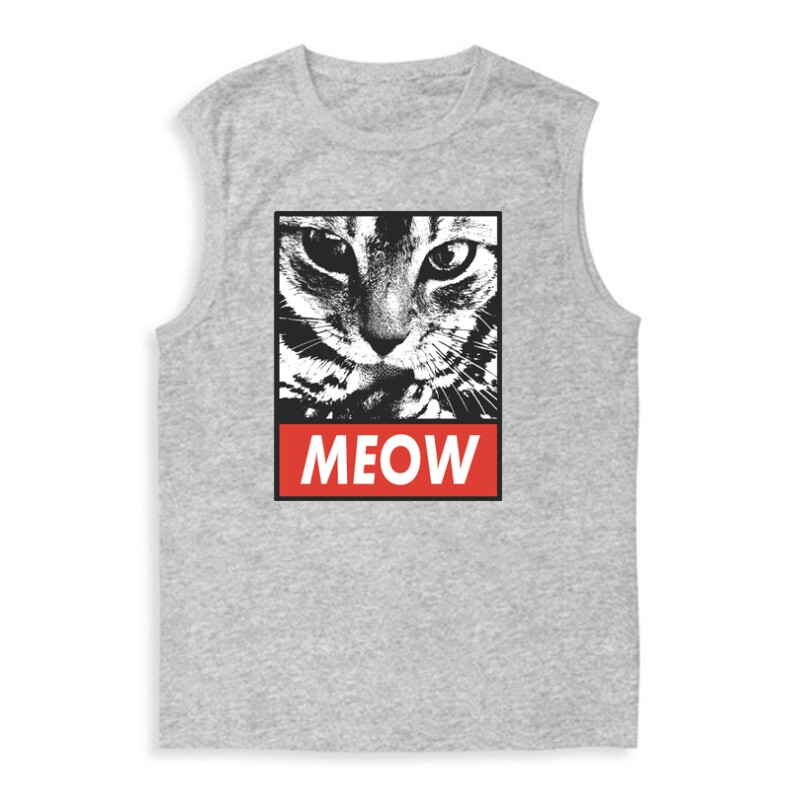 Meow picture Férfi Trikó