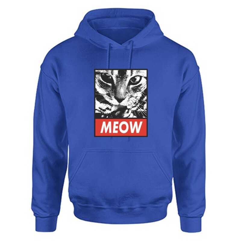 Meow picture Unisex Kapucnis Pulcsi