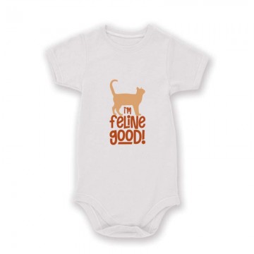I'm feline Good Baby Body