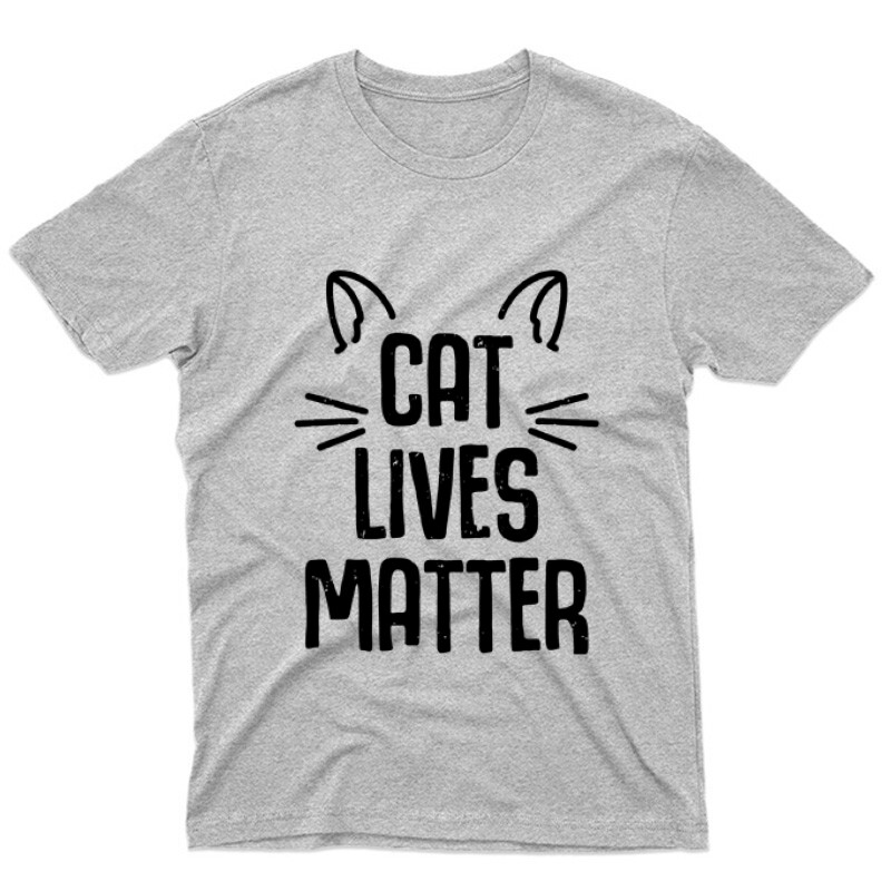 Cat Lives Matter Unisex Póló