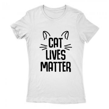 Cat Lives Matter Női Póló