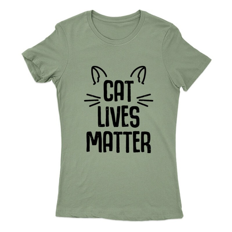 Cat Lives Matter Női Póló
