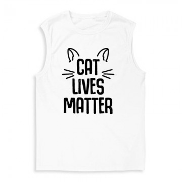 Cat Lives Matter Férfi Trikó