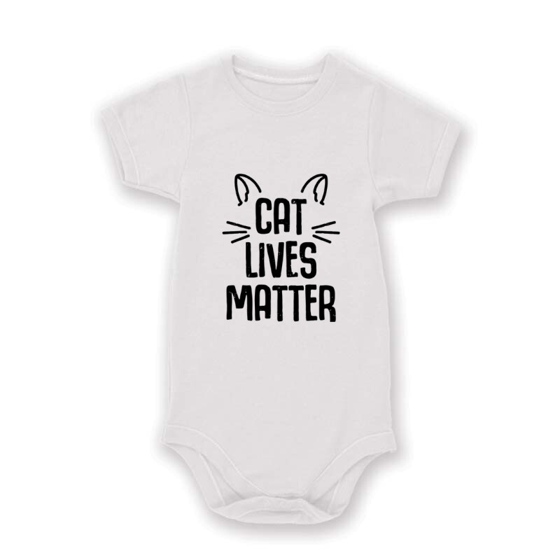 Cat Lives Matter Baby Body