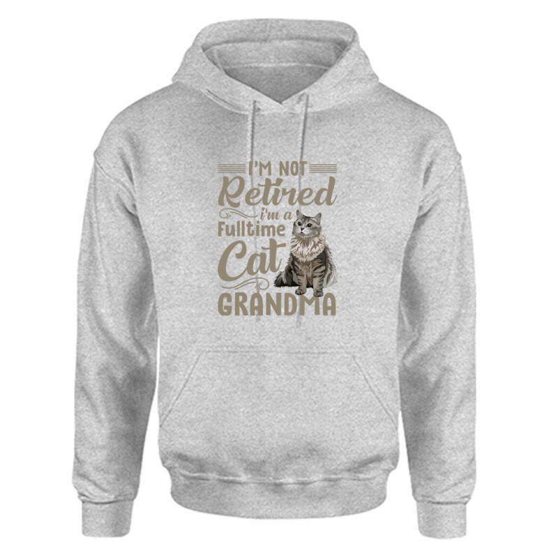 I'm not retired Unisex Kapucnis Pulcsi