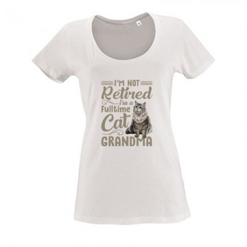 I'm not retired Női O Nyakú Póló