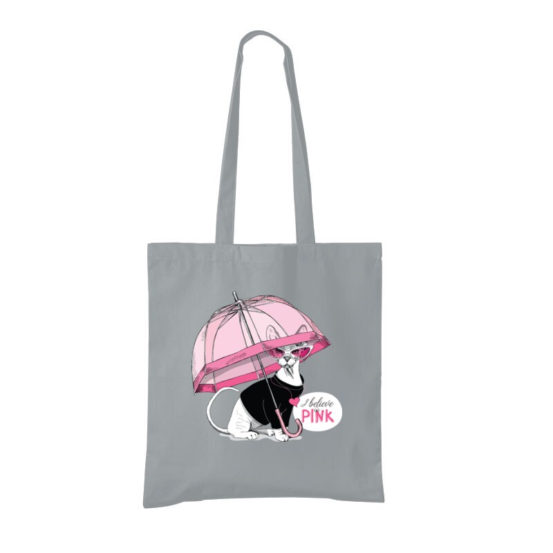 I believe in pink (umbrella) Bevásárló Táska