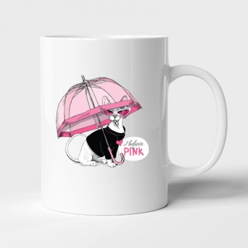 I believe in pink (umbrella) Bögre