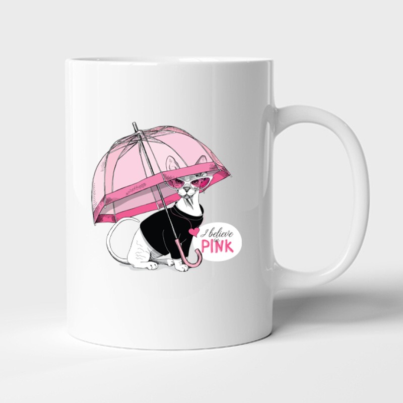 I believe in pink (umbrella) Bögre