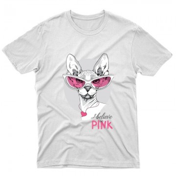 I believe in pink (sunglass) Unisex Póló