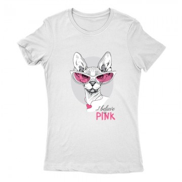 I believe in pink (sunglass) Női Póló