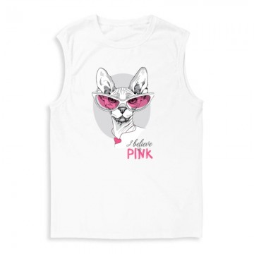 I believe in pink (sunglass) Férfi Trikó