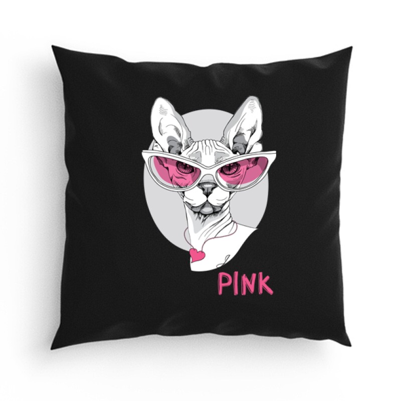 I believe in pink (sunglass) Párna