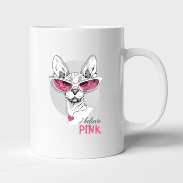 I believe in pink (sunglass) Bögre