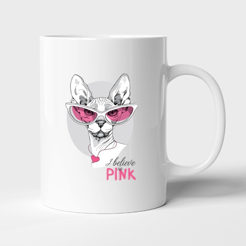 I believe in pink (sunglass) Bögre