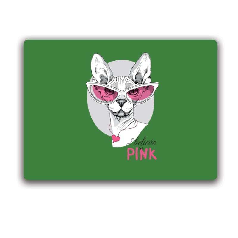 I believe in pink (sunglass) Egérpad