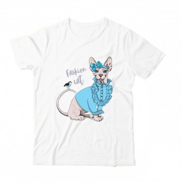 Fashion cat Gyermek Póló