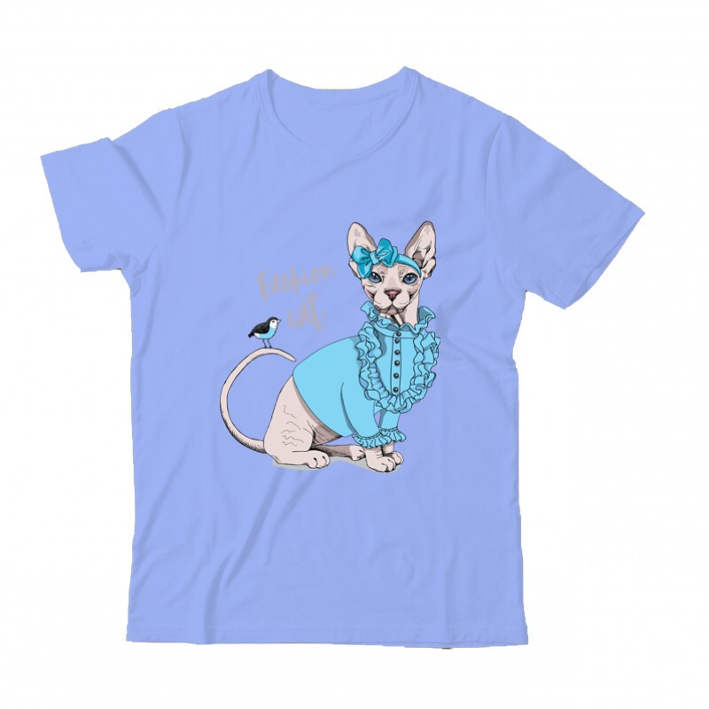 Fashion cat Gyermek Póló