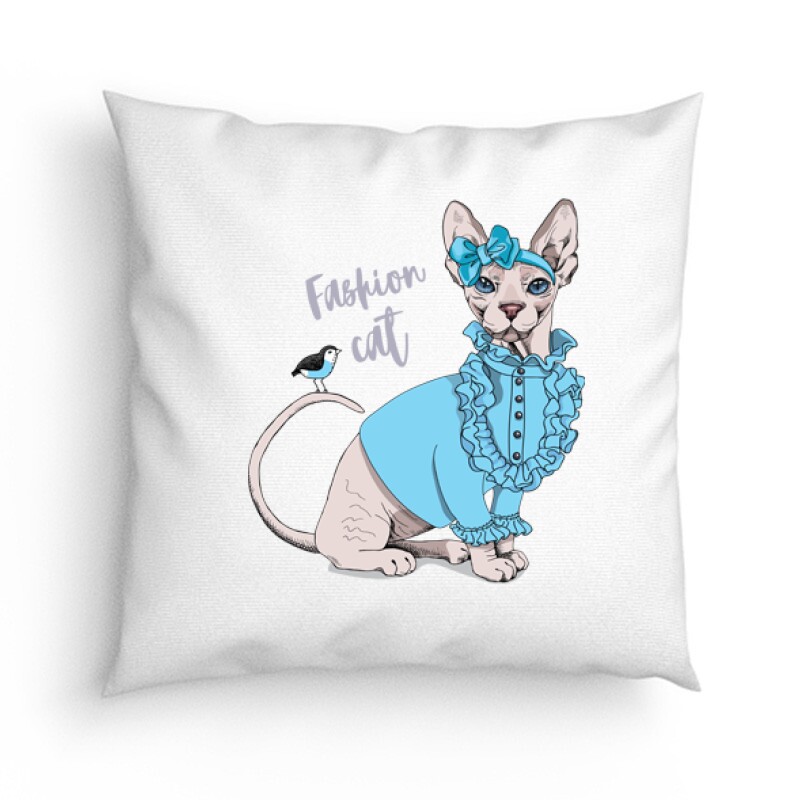 Fashion cat Párna