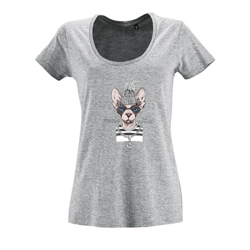 Rebellious Női O Nyakú Póló