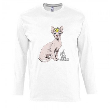 I am the Queen Hosszú Ujjú Póló