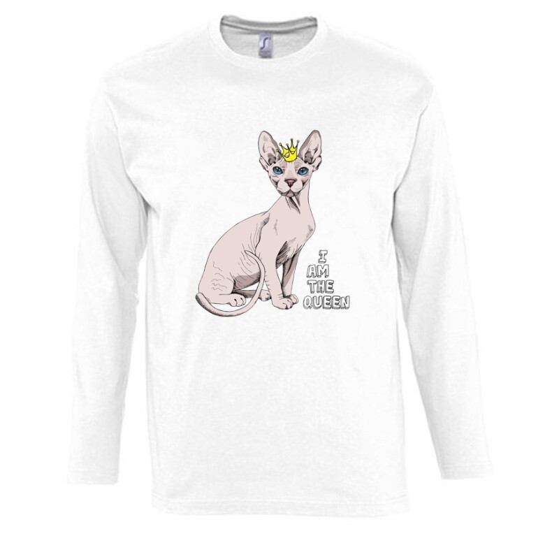 I am the Queen Hosszú Ujjú Póló
