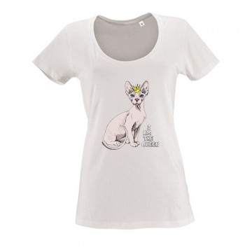 I am the Queen Női O Nyakú Póló