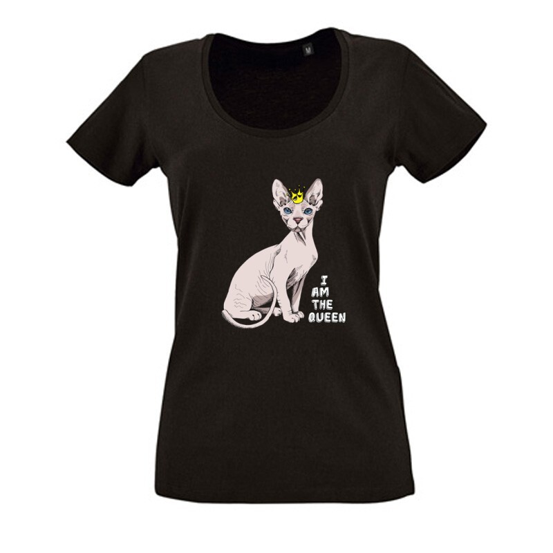 I am the Queen Női O Nyakú Póló