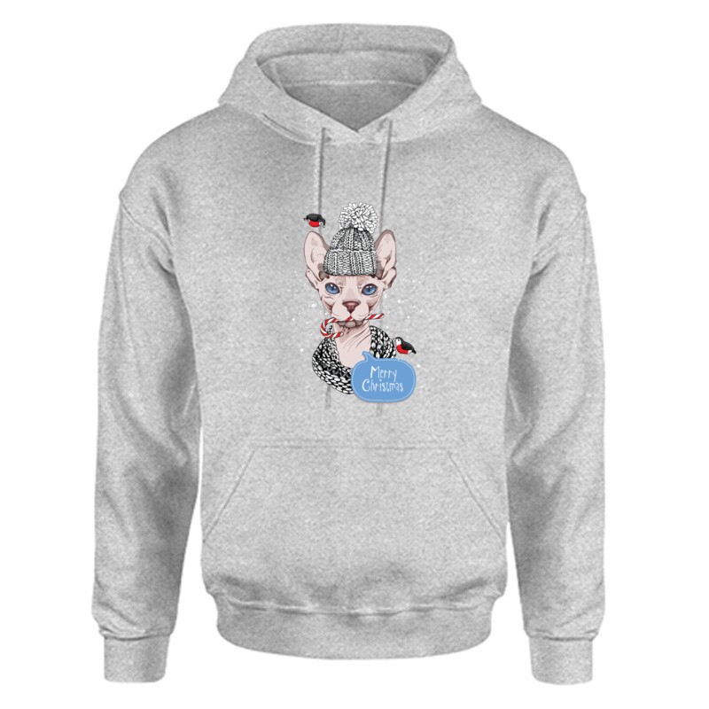 Merry Christmas Unisex Kapucnis Pulcsi