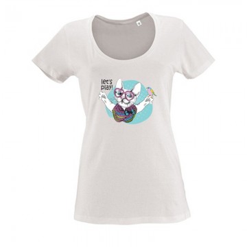 Let's Play! Női O Nyakú Póló
