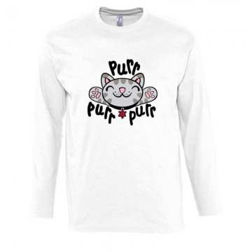 Purr purr purr Hosszú Ujjú Póló