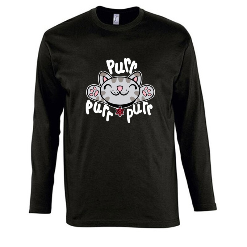 Purr purr purr Hosszú Ujjú Póló